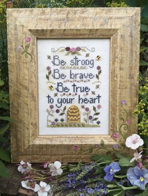 Be True to Your Heart by Shepherd&#39;s Bush 2020 Counted cross stitch pattern