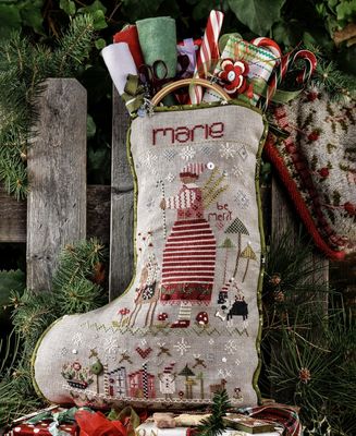 Marie&#39;s Stocking by Shepherd&#39;s Bush 2023 Counted cross stitch pattern