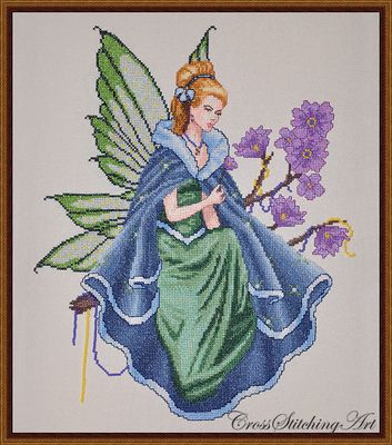 Twilight Fairy by Cross Stitching Art Fairytale counted cross stitch pattern