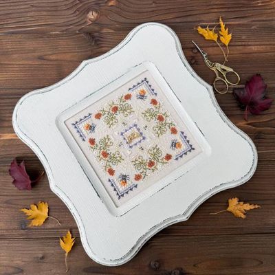 Halloween Marshmallow by Tela Artis 2025 Marshmallow series Cross and decorative stitches embroidery kit