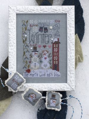 Winter Notes by Shepherd&#39;s Bush 2020 Counted cross stitch pattern