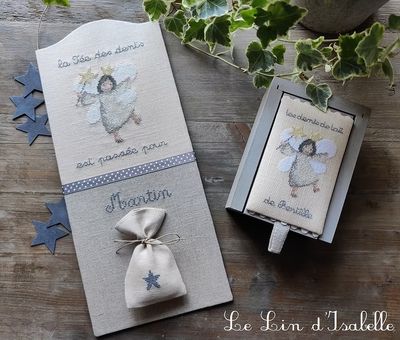 The Tooth Fairy (La Fée des dents) by Le Lin d&#39; Isabelle Counted cross stitch pattern