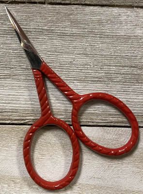 Red Vintage Embroidery scissors by Kelmscott Designs