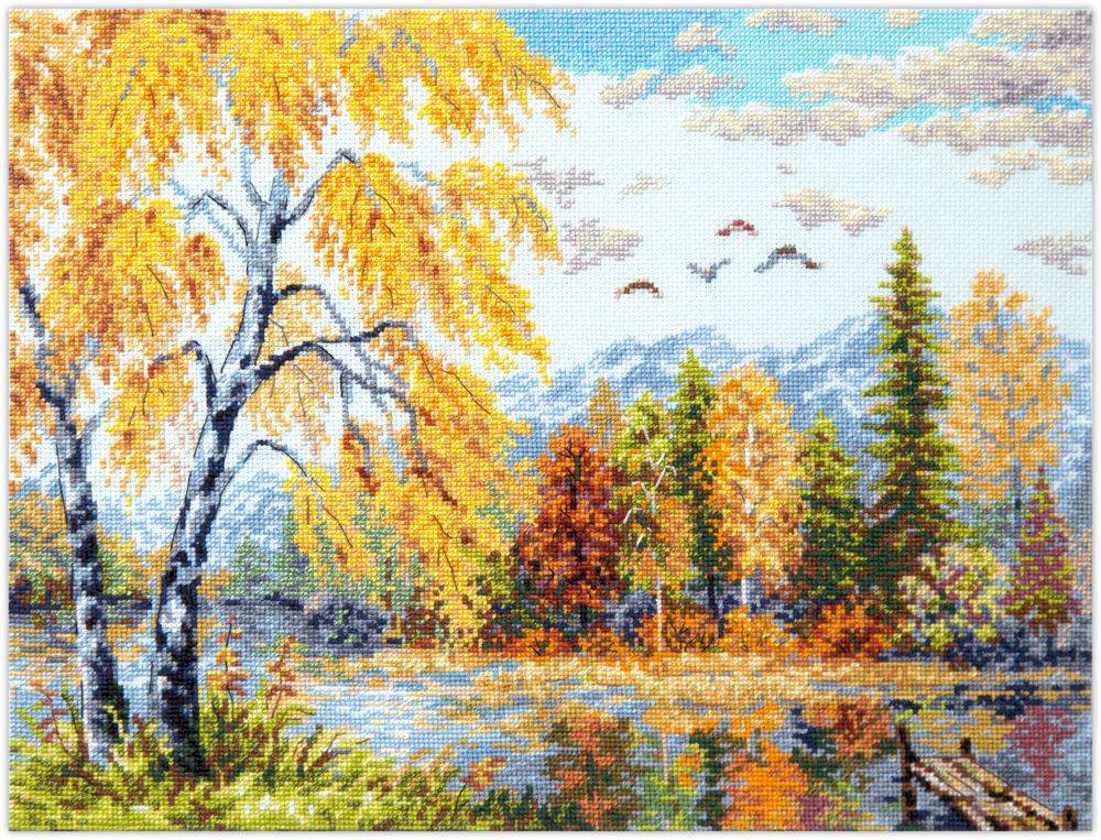 Golden October by Magic Needle 2025 Counted cross stitch kit