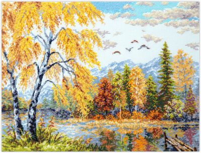 Golden October by Magic Needle 2025 Counted cross stitch kit