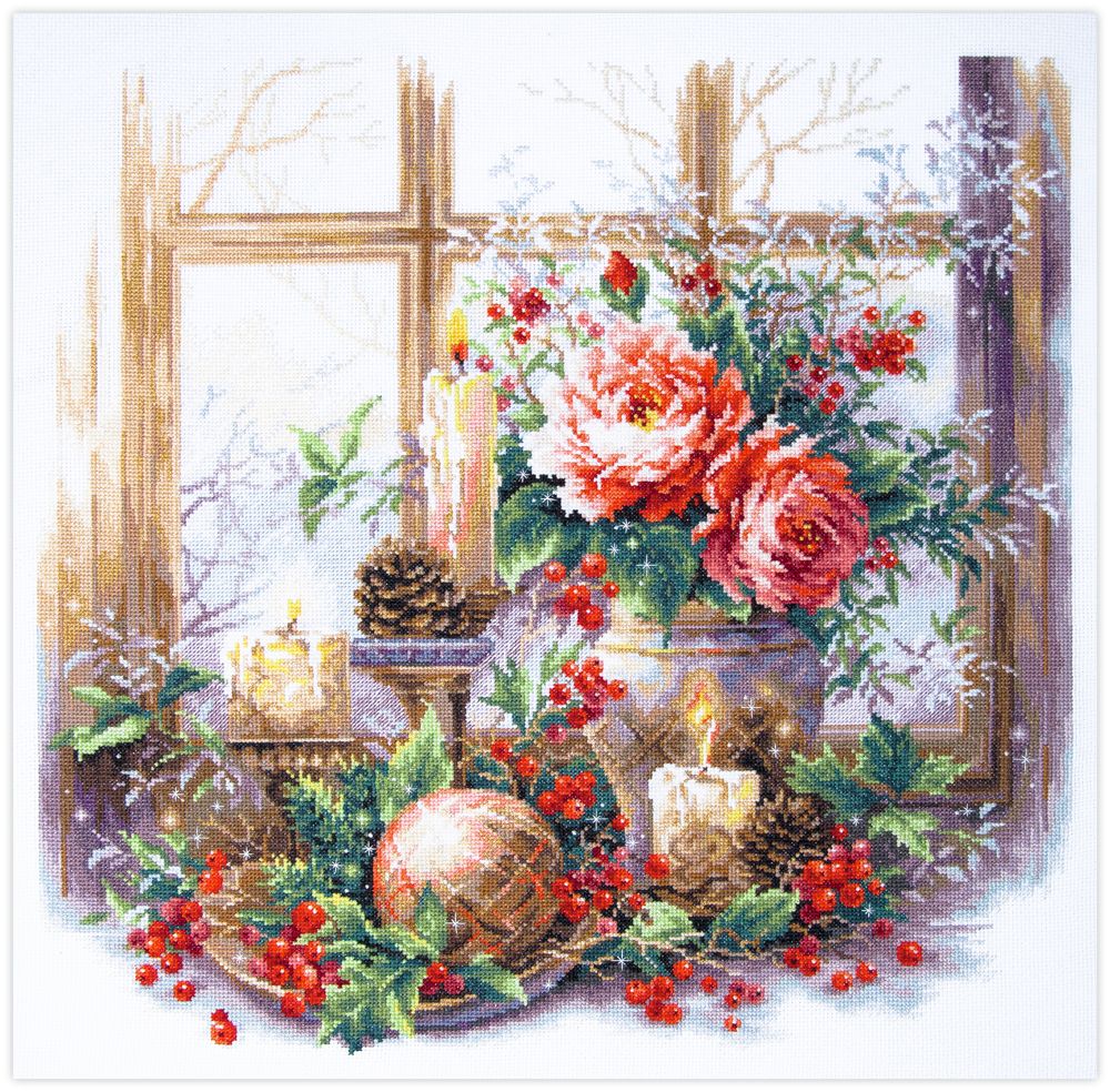 The Luxury of Winter Evenings by Magic Needle 2025 Counted cross stitch kit