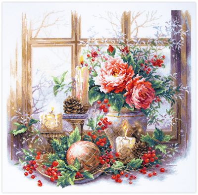 The Luxury of Winter Evenings by Magic Needle 2025 Counted cross stitch kit