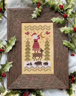 Hanging the Moon by Kathy Barrick 2025 Counted cross stitch pattern