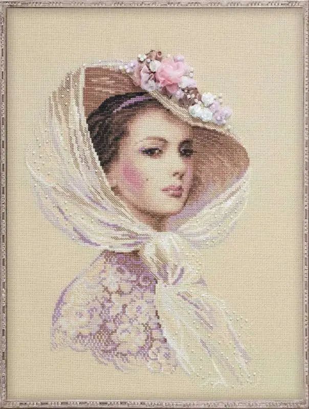 Lilac Evening by Riolis 2016 Premium Counted Cross Stitch Kit