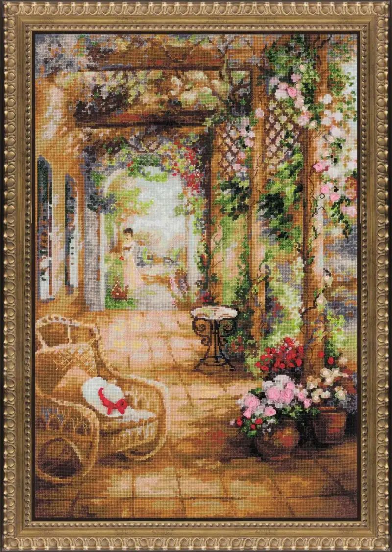 A Secret Romance by Riolis 2013 Premium Counted Cross Stitch Kit