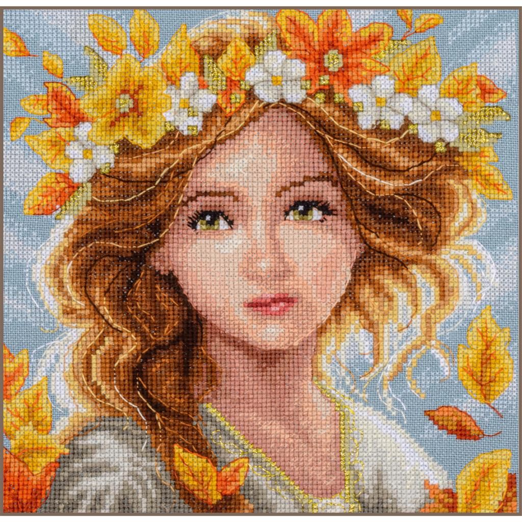 Harvest by Lanarte 2025 Romance Collection Counted Cross Stitch kit