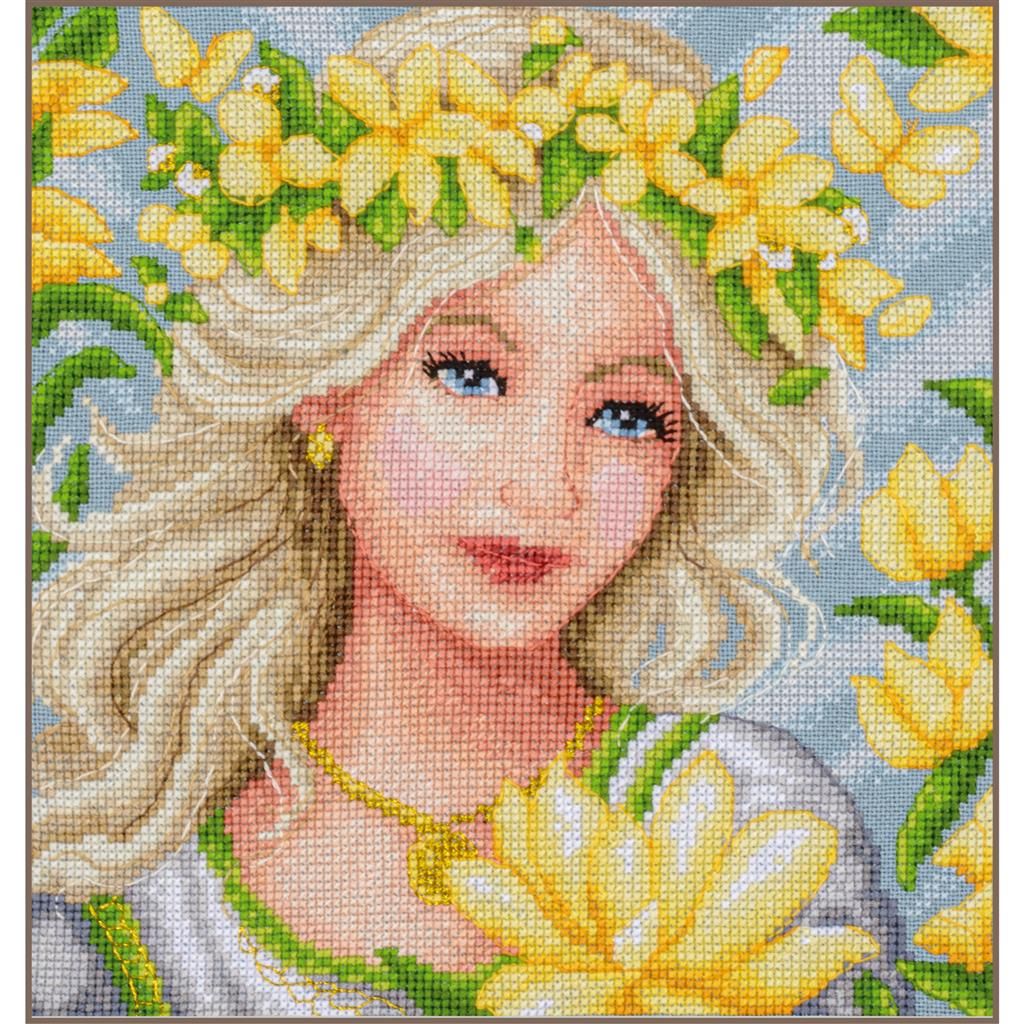 Blossom by Lanarte 2025 Romance Collection Counted Cross Stitch kit