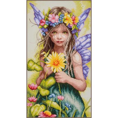 Flora's Little Guardian by Lanarte 2025 Fantasy Collection Counted Cross Stitch kit