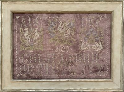 Mid-Summer's Eve by Rosewood Manor Design 2020 Primitive cross stitch pattern