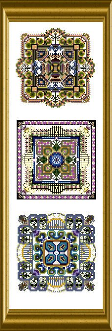 Mini Mandalas by Chatelaine Designs 2003 Counted Cross Stitch pattern