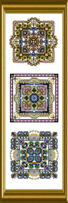 Mini Mandalas by Chatelaine Designs 2003 Counted Cross Stitch pattern
