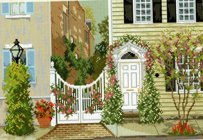 Spring Splendor by CW Designs 2013 Graphs by Barbara and Cheryl Counted cross-stitch pattern