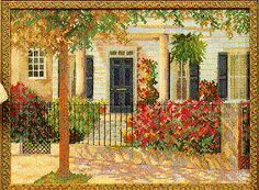 In Full Bloom by CW Designs 2013 Graphs by Barbara and Cheryl Counted cross-stitch pattern