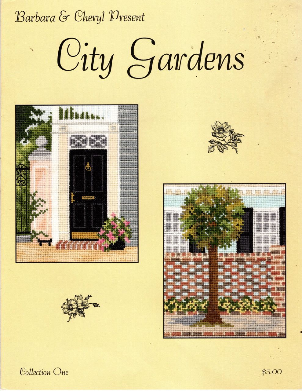 City Gardens Collection 1 by CW Designs 2013 Graphs by Barbara and Cheryl Counted cross-stitch pattern