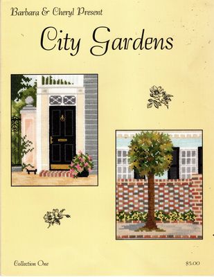 City Gardens Collection 1 by CW Designs 2013 Graphs by Barbara and Cheryl Counted cross-stitch pattern