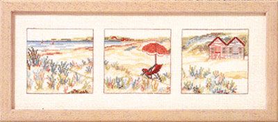 Beach (Stranden) by Oehlenschläger Counted Cross Stitch kit