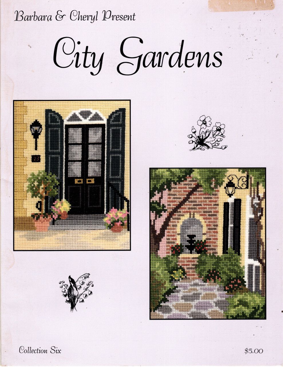 City Gardens Collection 6 by CW Designs 2013 Graphs by Barbara and Cheryl Counted cross-stitch pattern
