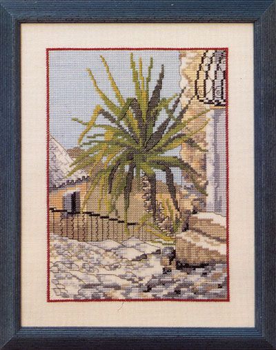 Palms in the South (Palmer i Syden) by Oehlenschläger OOE-Design Counted Cross Stitch kit