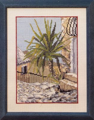 Palms in the South (Palmer i Syden) by Oehlenschläger OOE-Design Counted Cross Stitch kit