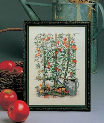 The Apple Tree (Æbletræer) by Oehlenschläger OOE-Design Counted Cross Stitch kit