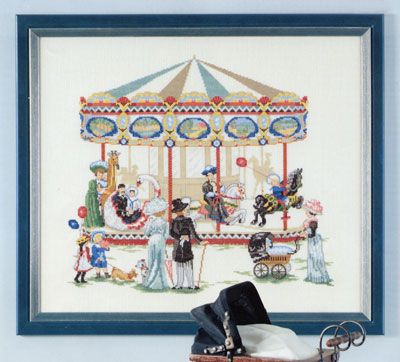 Carousel (Karusel) by Oehlenschläger OOE-Design Counted Cross Stitch kit
