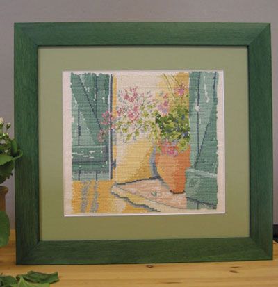 Pelagonia/Shutters (Pelagonie / Skodder) by Oehlenschläger OOE-Design Counted Cross Stitch kit