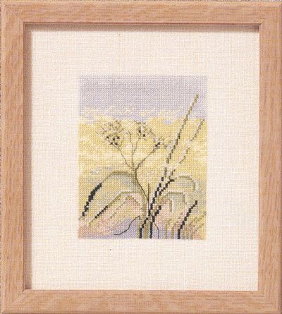 Grasses (Skærmblomst) by Oehlenschläger OOE-Design Counted Cross Stitch kit