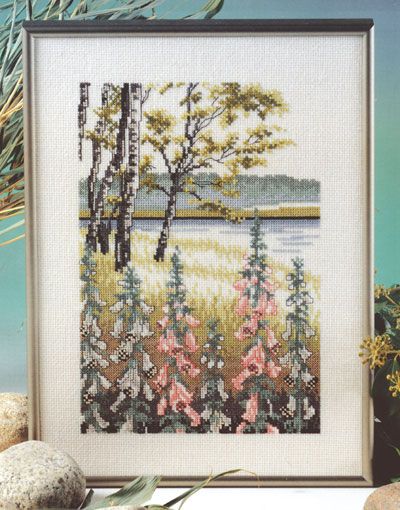 Birch Trees (Birketræer) by Oehlenschläger OOE-Design Counted Cross Stitch kit