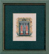 Grey door (Grå port) by Oehlenschläger OOE-Design Counted Cross Stitch kit