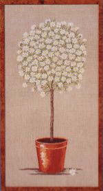 Daisy tree (Margerittræ) by Oehlenschläger OOE-Design Counted Cross Stitch kit