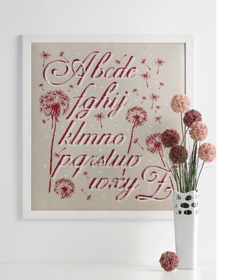 Make a Wish (Fais un Voeu) by Isabelle Haccourt Vautier. Collection Broide du Noir Printed cross stich pattern