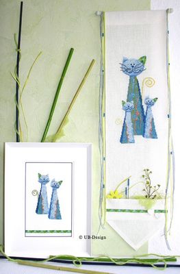 Dürfen wir uns vorstellen? (May we introduce ourselves?) by UB-Design (Germany) Counted cross-stitch pattern