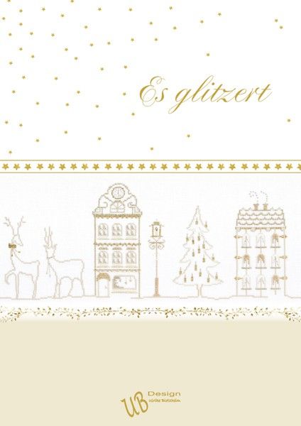 Es glitzert (It sparkles) by UB-Design Leaflet with Counted cross-stitch patterns