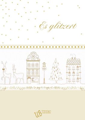 Es glitzert (It sparkles) by UB-Design Leaflet with Counted cross-stitch patterns
