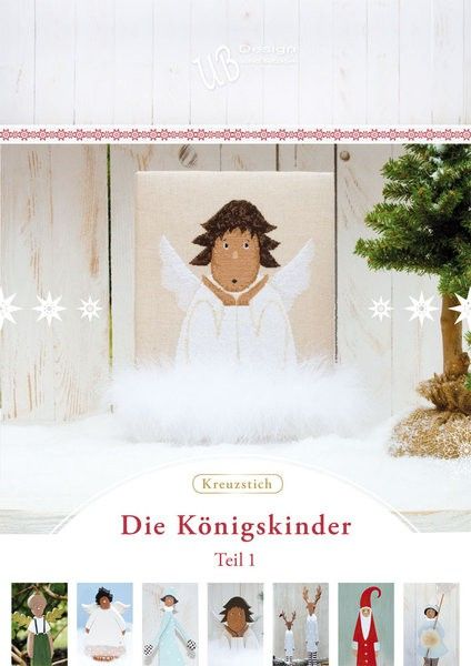 Die Königskinder Teil I (The Royal Children Part I) by UB-Design Leaflet of Counted cross-stitch patterns