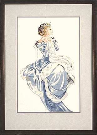 Winter Queen by Mirabilia Designs 1995 counted cross stitch pattern