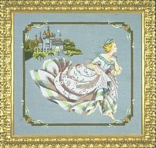 Cinderella by Mirabilia Designs 2003 Designer Nora Corbett Cross stitch pattern