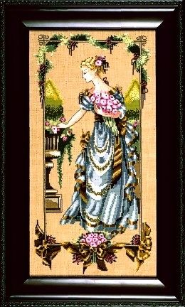 Garden Beauty by Mirabilia Designs 2005 Designer Nora Corbett counted cross stitch Pattern