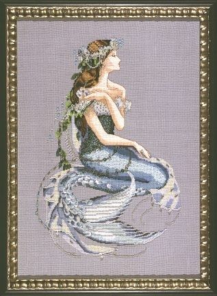Enchanted Mermaid by Mirabilia Designs 2005 Designer Nora Corbett Cross stitch pattern