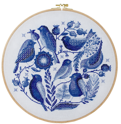 Wind melody by Abris Art. Deco Scenes Collection. Counted Cross Stitch Kit