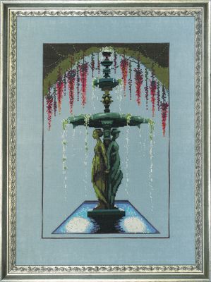 Goddess Garden by Mirabilia Designs 2023 designer Nora Corbett Counted cross stitch pattern, embellishment pack