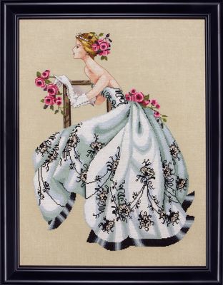 Sabrina by Mirabilia Designs 2009 designer Nora Corbett Counted cross stitch pattern, Embellishment Pack