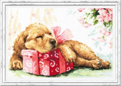 Guarding your gift by Magic Needle 2017 Counted cross stitch kit