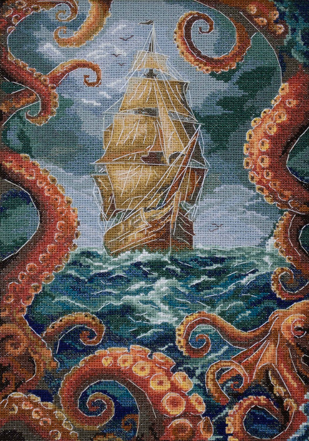 The abyss by Abris Art Adventure stories Collection Counted Cross Stitch Kit