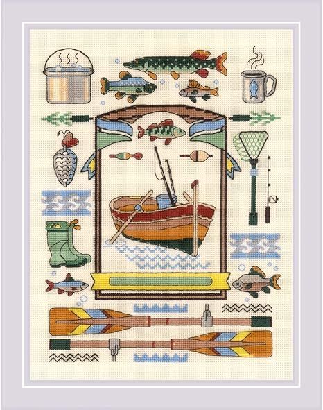 Good Catch by Riolis 2021 Counted cross stitch kit